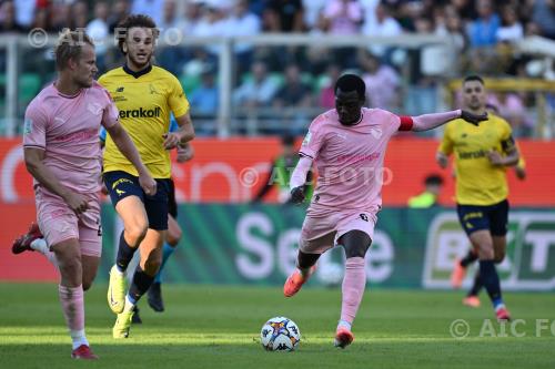 Palermo Yanis Massolin Modena Joel Pohjanpalo Renzo Barbera match between    Palermo 1-1 Modena Palermo, Italy