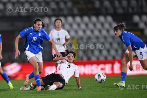 Italy Hana Takahashi Japan Women Elisa Polli Giuseppe Sinigaglia match between  Italy Women 1-1 Japan Women Women Como, Italy.