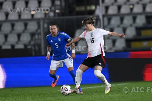 Japan Women Elena Linari Italy 2025 Como, Italy.