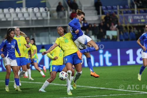 Brazil Women \Cristiana Girelli Italy 2025 Parma, Italy.