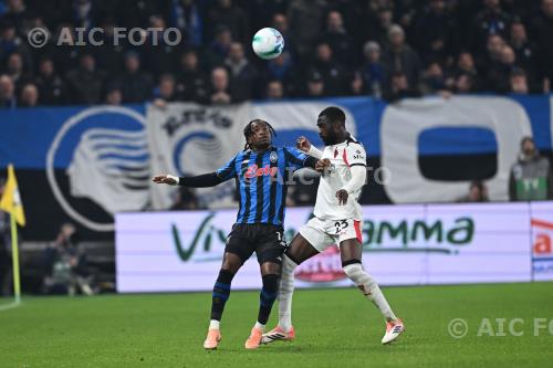 Atalanta Fikayo Tomori Milan 2025 Bergamo, Italy