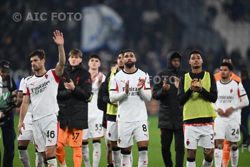 Milan Ruben Loftus-Cheek Milan Koni De Winter Gewiss match between    Atalanta 1-1 Milan Bergamo, Italy 