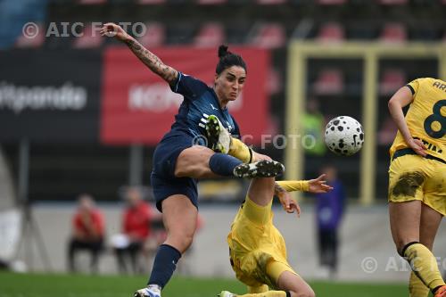 Lazio Women Kay-Lee De Sanders Milan Women Giorgia Arrigoni Peppino Vismara match between     Milan Women 4-2 Lazio Women Milano, Italy Goal 2-1 