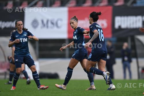 Lazio Women Eleonora Goldoni Lazio Women Alice Benoit Peppino Vismara match between     Milan Women 4-2 Lazio Women Milano, Italy 