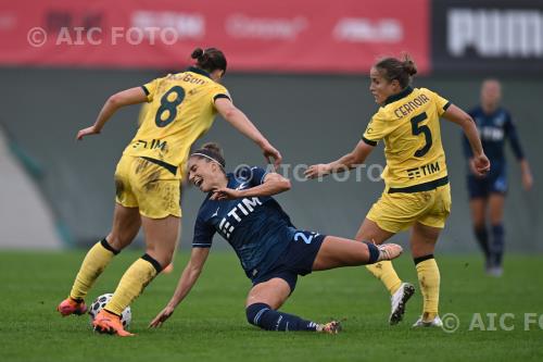 Milan Women Eleonora Goldoni Lazio Women Valentina Cernoia Peppino Vismara match between     Milan Women 4-2 Lazio Women Milano, Italy 