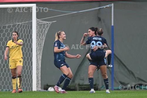 Lazio Women Noemi Visentin Lazio Women Nikola Karczewska Peppino Vismara match between     Milan Women 4-2 Lazio Women Milano, Italy 