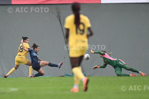 Milan Women Elisabetta Oliviero Lazio Women Laura Giuliani Peppino Vismara match between     Milan Women 4-2 Lazio Women Milano, Italy 