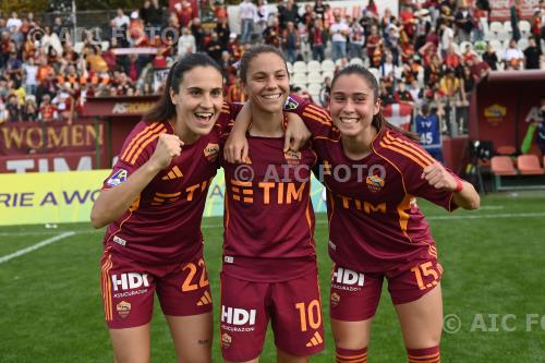 Roma Women Manuela Giugliano Roma Women Giulia Dragoni Tre Fontane match between Roma Women 3-0 Inter  Women Roma, Italy 