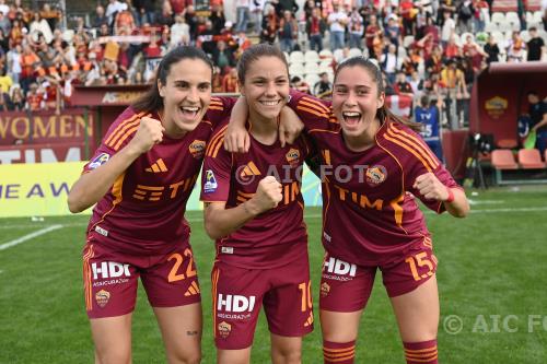 Roma Women Manuela Giugliano Roma Women Giulia Dragoni Tre Fontane match between Roma Women 3-0 Inter  Women Roma, Italy 