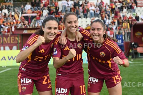 Roma Women Manuela Giugliano Roma Women Giulia Dragoni Tre Fontane match between Roma Women 3-0 Inter  Women Roma, Italy 
