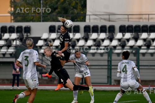 Juventus Women Emma Kullberg Juventus Women Chiara Ripamonti Vittorio Pozzo Lamarmora match between    Juventus Women 2-1 Ternana Women Biella, Italy Goal 2-1 