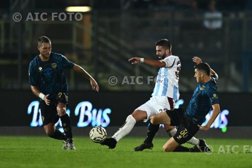Salernitana Rodrigo De Ciancio Latina Giacomo Parigi Domenico Francioni match between  Latina 0-0 Salernitana Latina, Italy 