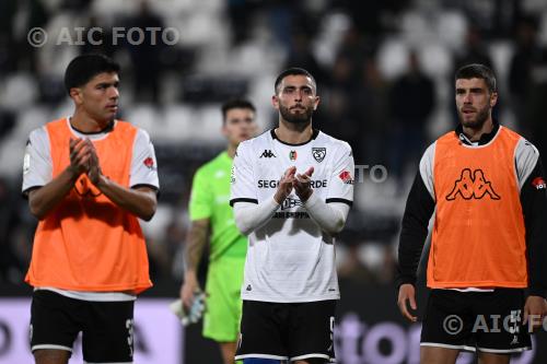 Spezia Gabriele Artistico Spezia Petko Hristov Alberto Picco match between Spezia 1-1 Bari La Spezia, Italy 