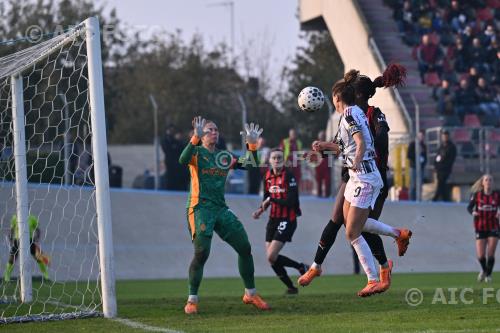 Juventus Women Evelyn Ijeh Milan Women Laura Giuliani Peppino Vismara match between     Milan Women 2-1 Juventus Women Milano, Italy 