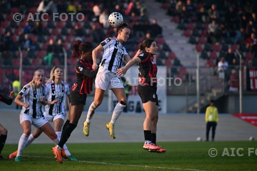 Milan Women Barbara Bonansea Juventus Women Marta Mascarello Peppino Vismara match between     Milan Women 2-1 Juventus Women Milano, Italy 