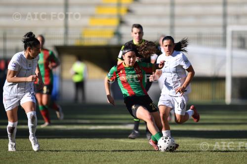 Ternana Women Giulia Rizzon Como Women Sarina Bolden Moreno Gubbiotti match between Ternana Women 2-4 Como Women Terni, Italy 