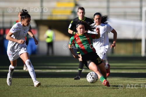 Ternana Women Giulia Rizzon Como Women Sarina Bolden Moreno Gubbiotti match between Ternana Women 2-4 Como Women Terni, Italy 