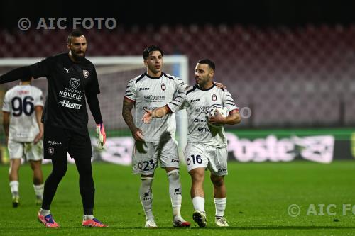 Crotone Filippo Groppelli Crotone Antonio Donnarumma Arechi match between  Salernitana 0-0 Crotone Salerno, Italy 