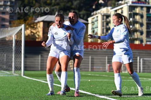 Napoli Women Cecilie Floe Napoli Women King Maria Kozak Sciorba match between    Genoa Women 1-3 Napoli Women Genova, Italy 
