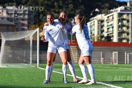 Napoli Women Cecilie Floe Napoli Women King Maria Kozak Sciorba match between    Genoa Women 1-3 Napoli Women Genova, Italy 