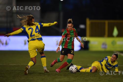 Parma Women Virginia Di Giammarino Ternana Women Iris Rabot Moreno Gubbiotti match between Ternana Women 0-0 Parma Women Terni, Italy 