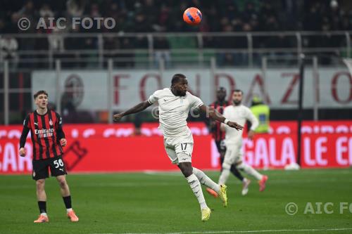 Lazio Alexis Saelemaekers Milan 2025 Milano, Italy 