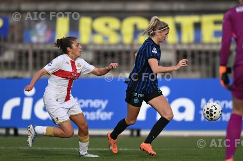 Inter Women Giulia Giacobbo Genoa Women 2025 Milano, Italy 