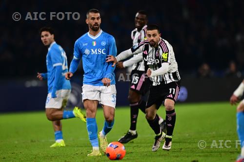 Napoli Edon Zhegrova Juventus 2025 Napoli, Italy 