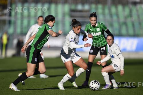 Sassuolo Women Antonietta Castiello Lazio Women Noemi Visentin Enzo Ricci match between    Sassuolo Women 1-2 Lazio Women Sassuolo, Italy 