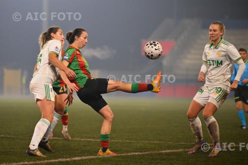 Roma Women Paloma Lazaro Ternana Women Annalena Rieke Moreno Gubbiotti match between Ternana Women 0-2 Roma Women Terni, Italy 