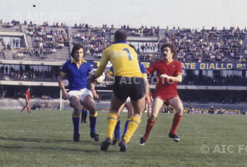 Verona Massimo Palanca Catanzaro Franco Bergamaschi Marc Antonio Bentegodi match between  Verona 0-0 Catanzaro Verona, Italy 