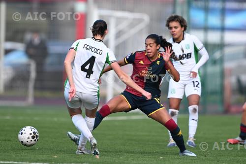 Sassuolo Women Elexa Marie Bahr Genoa Women 2025 Genova, Italy 
