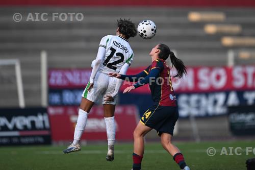 Sassuolo Women Anastasia Ferrara Genoa Women 2025 Genova, Italy 