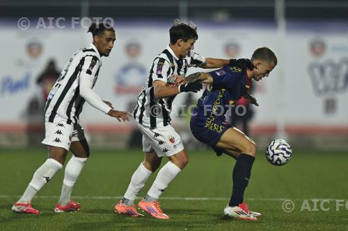 Guidonia Samuele Damiani Ascoli Nicholas Rizzo Comunale match between Guidonia 0-0 Ascoli Guidonia, Italy 