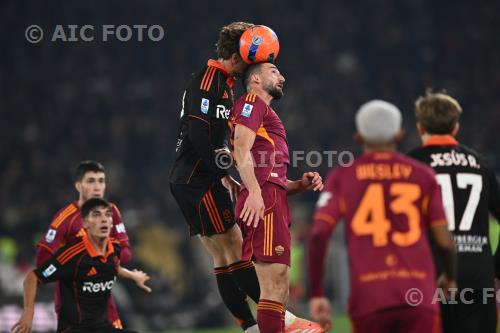 Como Bryan Cristante Roma 2025 Roma, Italy 