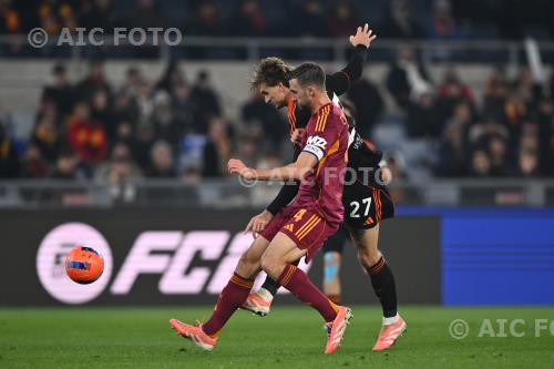 Como Bryan Cristante Roma 2025 Roma, Italy 