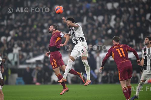 Roma Lloyd Kelly Juventus Evan Ferguson Italian championship 2024 2025 16°Day Allianz match between    Juventus 2-1 Roma 