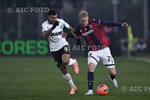 Bologna Walid Cheddira Sassuolo 2025 Bologna, Italy 