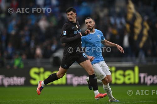 Napoli Mario Gila Lazio 2026 Roma, Italy 