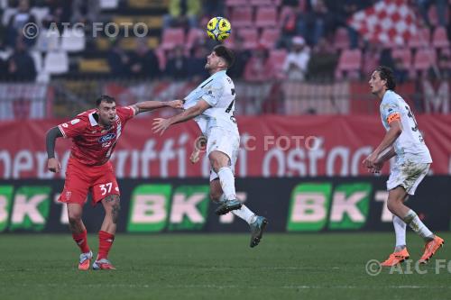 Monza Gabriele Bracaglia Frosinone Ilario Monterisi U-Power match between    Monza 2-2 Frosinone Monza, Italy 