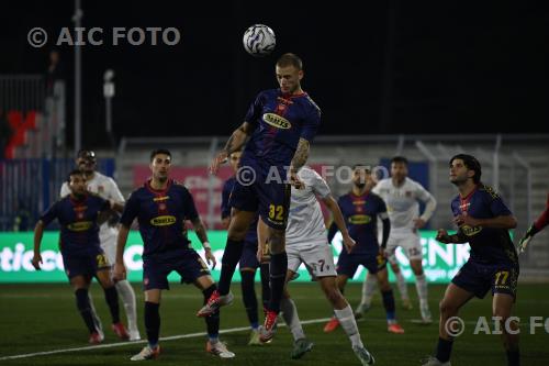 Guidonia Gregorio Luperini Livorno Davide Zappella Comunale match between Guidonia 0-2 Livorno Guidonia, Italy 