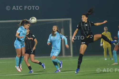 Napoli Women Nadine Nischler Como Women Manuela Sciabica Italian championship 2025 2026  Femminile 10°Day Giuseppe Piccolo match between  Napoli Women 0-0 Como Women 