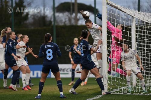 Fiorentina Women Francesca Durante Lazio Women Martina Piemonte Italian championship 2025 2026  Femminile 11°Day Mirko Fersini match between Lazio Women 3-0 Fiorentina Women 