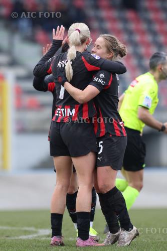 Milan Valentina Cernoia Milan Women Soo Jeong Park Peppino Vismara match between     Milan Women 3-0 Ternana Women Milano, Italy 
