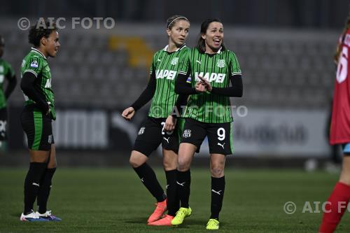 Sassuolo Women Lana Clelland Sassuolo Women Kassandra Missipo Enzo Ricci match between    Sassuolo Women 0-2 Napoli Women Sassuolo, Italy 