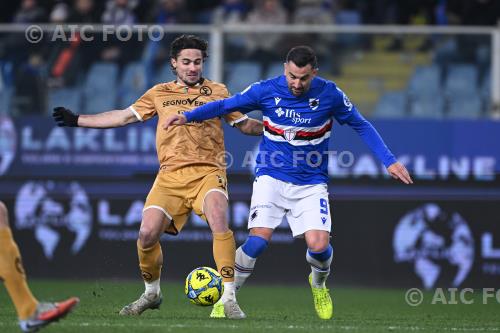Spezia Massimo Coda Sampdoria 2026 Genova, Italy 