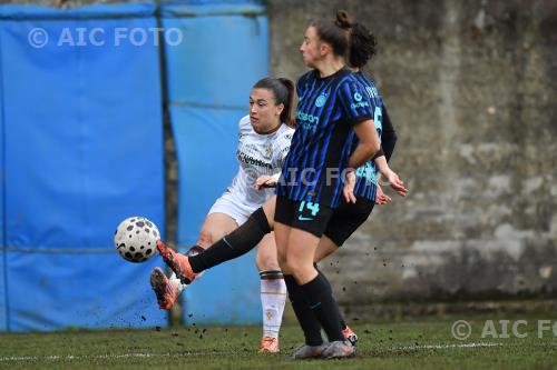 Ternana Women Ivana Andres Sanz Inter Women Chiara Robustellini Moreno Gubbiotti match between Ternana Women 0-1 Inter Women Terni, Italy 