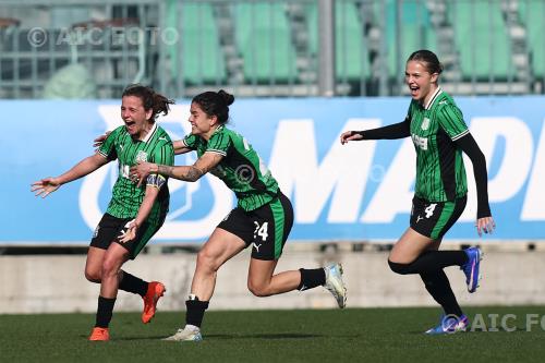 Sassuolo Women Aurora De Rita Sassuolo Women Maja Hagemann Enzo Ricci match between    Sassuolo Women 2-0 Parma Women Sassuolo, Italy 