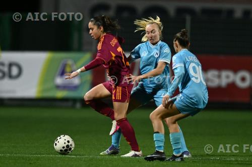 Roma Women Elli Kainulainen Napoli Women Gabriella Langella Tre Fontane match between Roma Women 2-2 Napoli Women Roma, Italy 