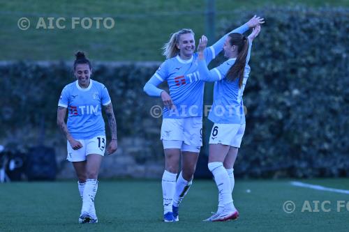 Lazio Women Elisabetta Oliviero Lazio Women Malgorzata Mesjasz Mirko Fersini match between Lazio Women 2-2 Milan Women Formello, Italy 